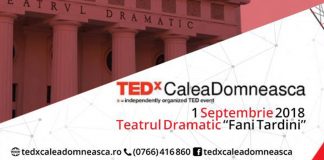 Pe 1 Septembrie se desfășoară la Galați o nouă ediție TEDxCaleaDomnească – Start Unknown – Finish Unforgettable