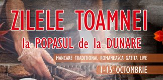Haideți să petreceți românește – „Zilele Toamnei”, la Popasul de la Dunăre