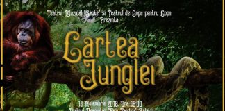 „Cartea Junglei”, spectacol-eveniment pentru copii, la Teatrul Dramatic