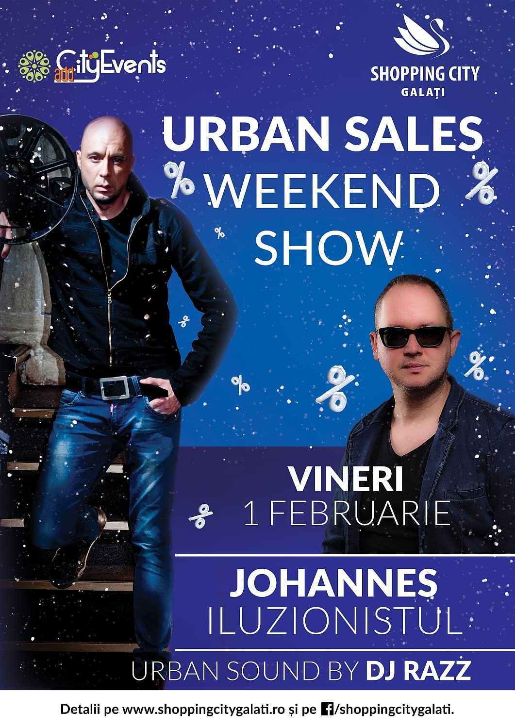 Dj Razz Johannes Iluzionistul și DJ Razz, la Shopping City Galați - Revista Urbania