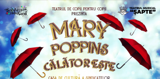 „Mary Poppins călătorește”, spectacol pentru copii