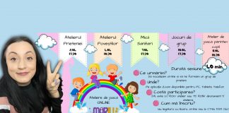 Ateliere de joacă pentru copii, on-line