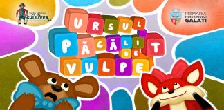 O inedită incursiune în lumea copilăriei alături de „Ursul păcălit de vulpe”