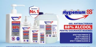 Hygienium 88 – dezinfectant nou, dedicat personalului medical, dar cu spectru larg de utilizare