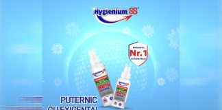 Soluția dezinfectantă Hygienium 88, un nou produs puternic cu exigență