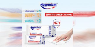 Noile șervețele umede dezinfectante Hygienium: mâini igienizate, sănătate asigurată!