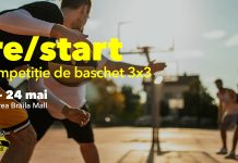 În luna mai, Brăila Mall susține mişcarea și promovează sportul printr-un eveniment de baschet 3×3 la care vor participa echipe din patru orașe