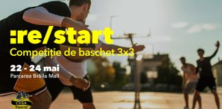În luna mai, Brăila Mall susține mişcarea și promovează sportul printr-un eveniment de baschet 3×3 la care vor participa echipe din patru orașe